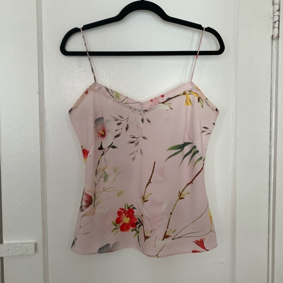 Ted Baker Tops - Ted Baker pink floral camisole tank top